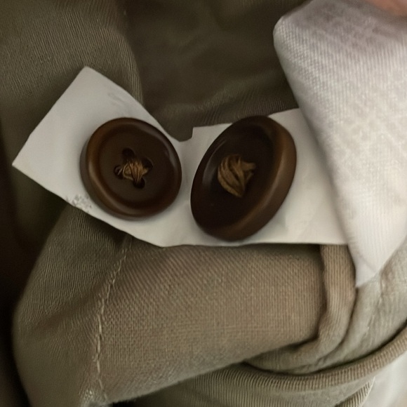 NWT BANANA REPUBLIC tan rapid movement stretch shirt jacket Small - Picture 8 of 8